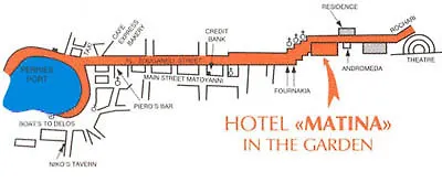 Matina Hotell Mykonos Town